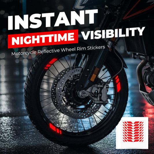 Koop 1, krijg 1 GRATIS! 💥 Reflecterende Velgstickers voor Motorfietsen – Veilig, Duurzaam & Stijlvol