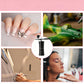 🎨 Elektrische Airbrush Kit met Compressor⚡ Precies Spuiten voor Modelbouw, Nagels, Taartdecoratie & Creatieve Projecten