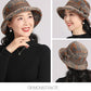 Vintage Geruite Clochehoed van Imitatiewol – Elegant, Warm & Tijdloos | Nu 50% Korting