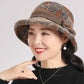 Vintage Geruite Clochehoed van Imitatiewol – Elegant, Warm & Tijdloos | Nu 50% Korting