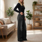 Retro Flare Jeans met Zakken – Slank Effect, Comfortabele Pasvorm | Nu 50% Korting