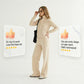 Dames Set met Gevoerde Jas & Wijde Broek – Warm, Comfortabel en Verzorgd | 50% Korting