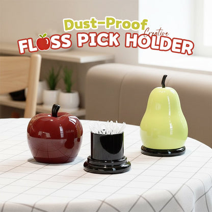 🍎 Creatieve Stofvrije Tandenstokerhouder 🍐 Hygiënisch Fruitdesign voor een Nette & Leuke Tafel