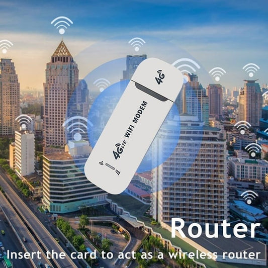 📶 4G LTE USB Mobiele WiFi Router – Altijd Internet Onderweg | Verbind Meerdere Apparaten