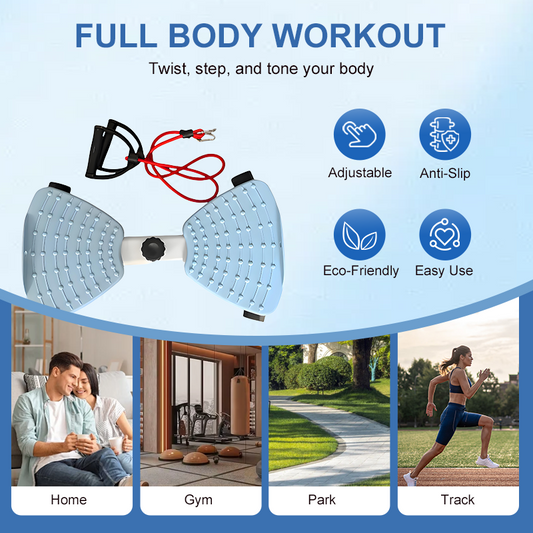 🧘‍♀️Compacte Cardio Twisting Stepper – Effectieve Thuisworkout in Slechts 15 Minuten | 📢📢Nu 67% Korting