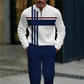 🎁2026 Nieuw binnen 49% KORTING💥 Herenpullover en broekset met grafische print
