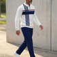 🎁2026 Nieuw binnen 49% KORTING💥 Herenpullover en broekset met grafische print