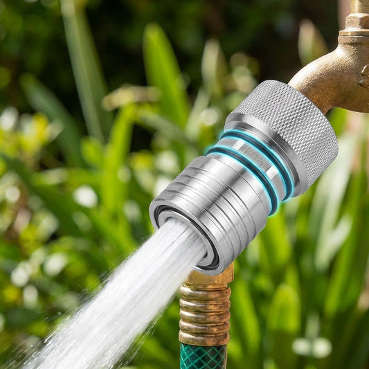 Direct Aansluiten Zonder Gedoe – 3/4" GHT Vrouwelijk naar 1/4" Quick Connect Adapter (Sterk & Lekvrij)
