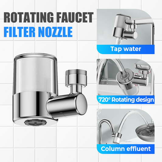 🚰 63% Korting – 720° Draaibare Kraanfilter | Sterkere Waterstraal & Makkelijker Schoonmaken