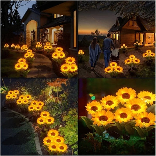🌻60% KORTING! ☀️ Waterdichte zonnebloemlampjes op zonne-energie – Realistische bloemblaadjes, IP65 weerbestendig & 8-12 uur automatisch gloeiend ☀️🌻