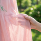 💘Losvallende Midi-Jurk Met Borduursel – Jouw Zomerse Droomjurk🌸Elegant, luchtig en perfect voor elke dag