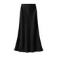🔥 AANBIEDING – Glanzende Satijnen Rok met Hoge Taille | Tijdloos, Elegant & Nu 50% Korting