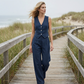 Elegante 2-Delige Damesset – Effen Top & Enkellange Rok | Tijdloze Pasvorm & Moeiteloze Klasse