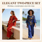 🌸 Dames 2-delige Set – Comfortabele Bedrukte Top & Losse Broek | Casual & Stijlvol voor Thuis, Wandelingen & Koffiedates
