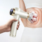 Slimme massagepistool met meerdere koppen voor diepe weefselmassage