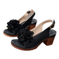 Dames Sandalen Met 3D-Bloemenprint – Bloeiende Stijl Op Elk Pad