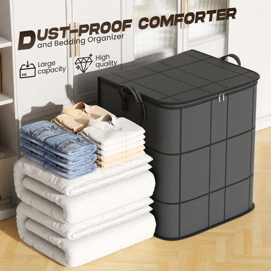 Opvouwbare Stofhoes voor Dekbed & Beddengoed – Grote Capaciteit & Stofvrije Opberging ✨ Duurzame Non-Woven Stof, Ruimtebesparend – Nu 63% KORTING