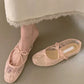 ✨ 65% KORTING – Elegante Mesh Ballerina’s met Strik 👡 Licht, Ademend & Comfortabel voor Lente en Zomer