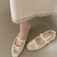 ✨ 65% KORTING – Elegante Mesh Ballerina’s met Strik 👡 Licht, Ademend & Comfortabel voor Lente en Zomer