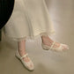 ✨ 65% KORTING – Elegante Mesh Ballerina’s met Strik 👡 Licht, Ademend & Comfortabel voor Lente en Zomer