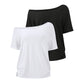 Women's Off-Shoulder Loose Fit Top 2-Piece Set
