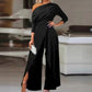 🔥 Elegante One-Shoulder Dames Jumpsuit | Accentueert je Figuur & Geeft een Krachtige Look – Nu in de Aanbieding
