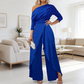 🔥 Elegante One-Shoulder Dames Jumpsuit | Accentueert je Figuur & Geeft een Krachtige Look – Nu in de Aanbieding