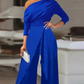 🔥 Elegante One-Shoulder Dames Jumpsuit | Accentueert je Figuur & Geeft een Krachtige Look – Nu in de Aanbieding