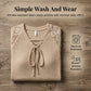 Women’s Elegant Long Sleeve Lace Panel Top