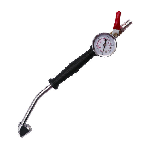 Zware Bandenpomp Met Drukmeter – Altijd De Juiste Spanning🔥Stevig, nauwkeurig & betrouwbaar – Laatste dag 71% korting!