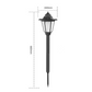 🏡 HOT SALE! ✨ Vintage Zonne-energie Tuinlamp – Zeshoekig Design, Automatisch Aan/Uit & Waterdicht