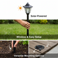 🏡 HOT SALE! ✨ Vintage Zonne-energie Tuinlamp – Zeshoekig Design, Automatisch Aan/Uit & Waterdicht