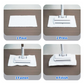 🧹 Hands-Free Flat Mop – Universele Klem & Extra Lang | Eenvoudig & Snel Schoonmaken – Nu 62% Korting