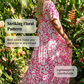 🌸2026 NIEUW – 50% KORTING💥 Casual Bloemenjurk met V-hals – Zachte, Luchtige Stof & Comfortabele Pasvorm