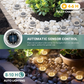 Waterdichte Solar Grondspot Set 💡Automatisch licht in je tuin, zonder gedoe met kabels – Gaat de hele nacht mee