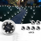 Waterdichte Solar Grondspot Set 💡Automatisch licht in je tuin, zonder gedoe met kabels – Gaat de hele nacht mee