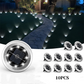 Waterdichte Solar Grondspot Set 💡Automatisch licht in je tuin, zonder gedoe met kabels – Gaat de hele nacht mee