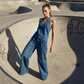 💥61€ KORTING – 2-Delige Dames Set (Haltertop + Wijde Broek) | Moeiteloos Stijlvol & Perfecte Pasvorm