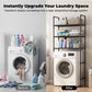🧺 Opbergrek voor Badkamer & Wasruimte – Zonder Boren & Ruimtebesparend ✨