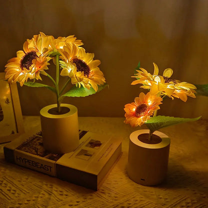 Mini LED Nachtlampje met Zonnebloem-effect – Sfeervol & Energiezuinig💕Speciale Moederdag voorverkoop – Nu 68% korting!