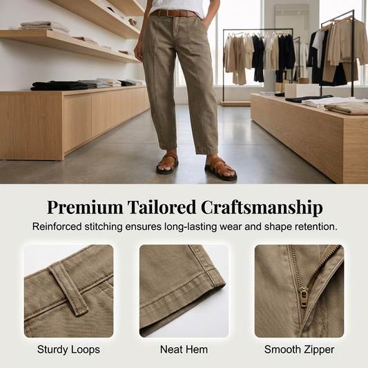 Hoge Taille Taps Toelopende Utility-Broek – Stijlvol & Functioneel⚡Nieuwe collectie – Flash Sale: nu 63% korting!