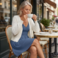 🥳💃 LAATSTE DAG! 50% KORTING ✨ Geribbelde Jumpsuit met Verborgen Broekje – Flatterend, Ademend & Comfortabel 🌬️