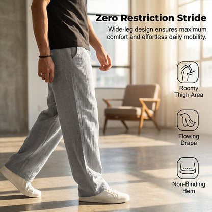 👖 Ademende Herenbroek met Rechte Pijpen | Licht, Comfortabel & Perfect voor Elke Dag – Nu 60% Korting