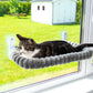 🐱Lente Deal 68% Korting – Opvouwbare Raamhangmat voor Katten met Sterke Zuignappen | Dé Favoriete Zonneplek voor Elke Kat