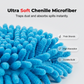 🧽 Chenille Spin Vervangende Mopkop – Krachtig & Gemakkelijk Schoonmaken | Koop 2, Ontvang 1 GRATIS