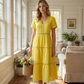👗 Elegante Damesjurk met V-Hals en Kantdetails | Licht, Verfijnd & Makkelijk te Dragen – Nu 63% Korting