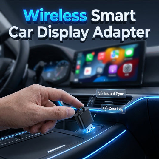 🚗 2-in-1 draadloze iOS- en Android Auto-adapter | Direct verbinding • Betrouwbaar