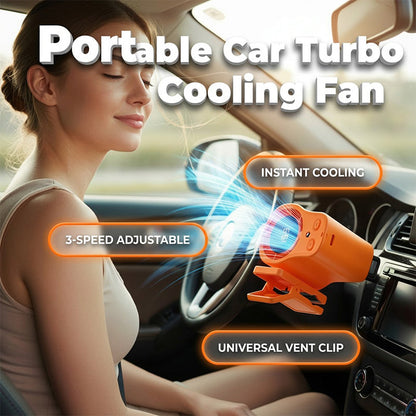 🚗 KOOP 2, KRIJG 1 GRATIS – Draagbare LED Auto Ventilator | Stil, Compact & Verfrissend Onderweg ❄️✨
