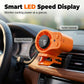 🚗 KOOP 2, KRIJG 1 GRATIS – Draagbare LED Auto Ventilator | Stil, Compact & Verfrissend Onderweg ❄️✨