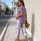 ✨ Gelaagde dames set – Comfortabele tuniek top met losse broek voor dagelijkse elegantie 🌿